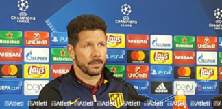 Simeone: «El partido será similar al que jugamos en Rostov»