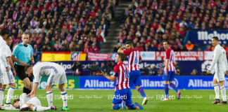El Atleti no encajaba tres goles desde enero