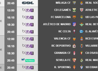 El Atleti – Betis, el sábado 14 de enero a las 18:30 horas