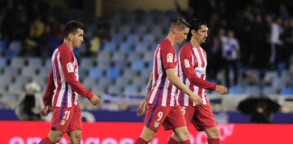 El Atleti patina en Anoeta