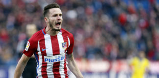 Saúl se estrenó en Liga esta temporada