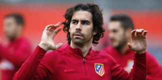 Tiago se entrenó con el resto de sus compañeros