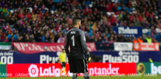 Moyá echa el candado a la portería del Atleti en Liga