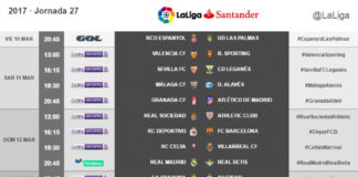 El Atleti cerrará el sábado de la J.27 contra el Granada