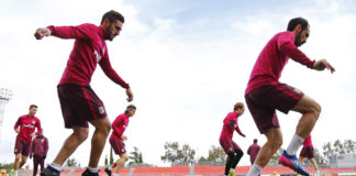 La ausencia de Torres marca el entrenamiento