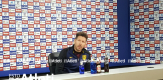 Simeone: «Juanfran podría ser una alternativa contra el Valencia»