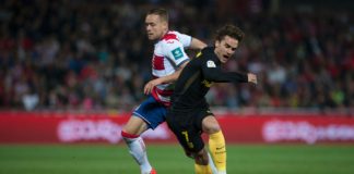 Griezmann ‘en-cabeza’ el 2017 JORGE GUERRERO/AFP/Getty Images