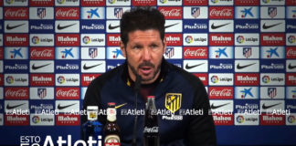 Simeone: «Tras el parón, todos tenemos que reengancharnos al equipo»