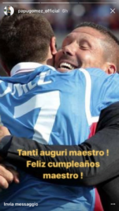 Instagram Oficial Papu Gómez.