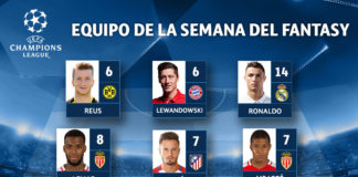 Saúl, en el Once Ideal de la jornada de Champions