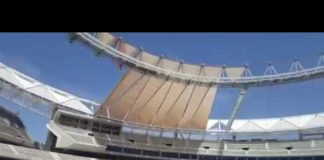 Las obras del Wanda Metropolitano, desde dentro