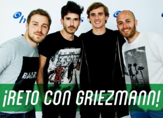 El divertido video de Griezmann poniéndose a prueba