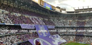 El tifo de la desvergüenza del Real Madrid