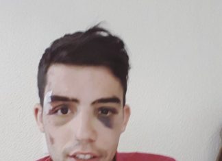 Agredido un aficionado atlético de camino al Bernabéu
