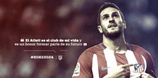 Koke renueva hasta 2024 con el Atlético