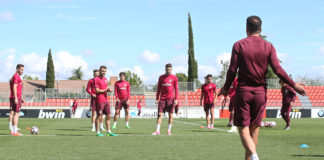 Rafa Muñoz, del filial, viaja a Sevilla. Moreira y Cerci se quedan fuera