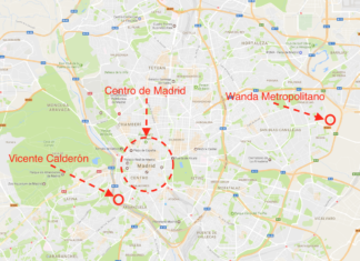 Lo peor del Wanda Metropolitano (I) UBICACIÓN