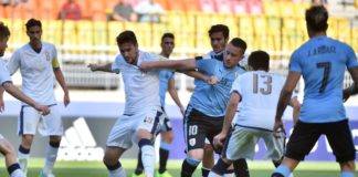 Uruguay es cuarta con Schiappacasse lesionado KIM DOO-HO/AFP/Getty Images