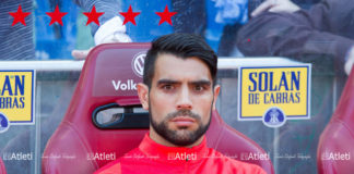 Augusto ultima su puesta a punto entrenándose con Tiago