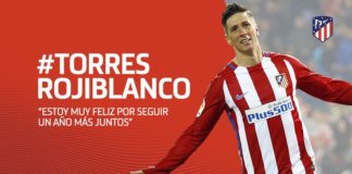 Torres renueva con el Atleti hasta 2018
