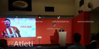 Cerezo: «Saúl ha antepuesto al Atleti a cualquier otra opción.»