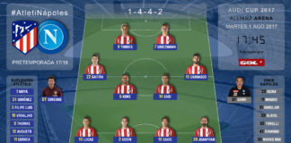 Amistoso de Champions ante el Nápoles