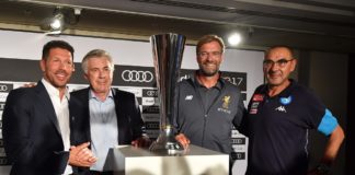 Simeone: «Nos hace mucha ilusión jugar la Audi Cup»