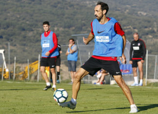 Juanfran, Vrsaljko y Augusto reciben el alta Fotografía: Club Atlético de Madrid / Alberto Molina.