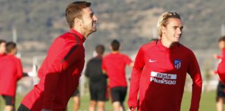 Simeone insiste con Giménez en el lateral derecho