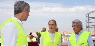Cifuentes: «El Metropolitano será un icono de Madrid y España»