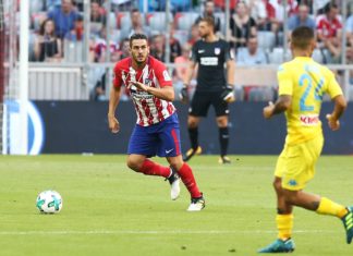 El Atlético estrena la primera equipación ante el Nápoles