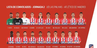 El Atleti visita a Las Palmas sin Griezmann y Gaitán