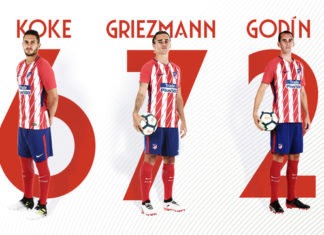 Las nuevas equipaciones, ya a la venta Fotografía: Atlético de Madrid.