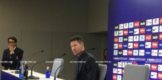 Simeone: «Hemos convertido no poder fichar en una fortaleza del grupo»
