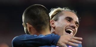 Carrasco: «El pase de Griezmann fue muy bonito, tenía que marcar»