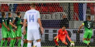 Oblak no pudo evitar la derrota de Eslovenia. Tranquilo partido para Savic