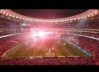 VÍDEO. Espectacular fin de fiesta con luces y fuegos artificiales