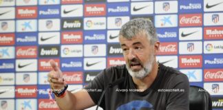 Óscar Fernández: «Estoy feliz por este triunfo y por los chicos» Óscar Fernández: "Me quedo con el punto y con la reacción del equipo"