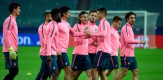 Koke y Griezmann son duda para jugar contra el Qarabag