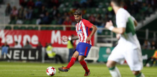 Augusto volvió a vestir la rojiblanca en partido oficial