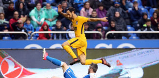 Juanfran: «Vamos a seguir trabajando y dejándonos la vida por el Atleti»