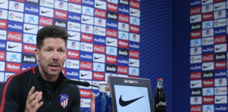 Simeone: «Tenemos que cuidar la segunda plaza en LaLiga, que es privilegiada» Simeone: "Estamos motivados para enfrentarnos al mejor equipo del mundo"