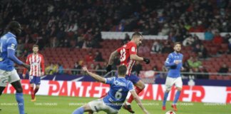 Vitolo: «Estoy muy contento por marcar en mi primer partido en casa»