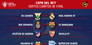 El Atleti se medirá al Sevilla en Cuartos de Final