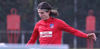 Filipe Luis seguirá un tratamiento alternativo