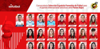 Lola, Pereira, Amanda y Corredera, convocadas con la Selección Española @SeFutbol