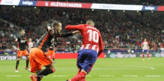 AL DESCANSO. Atleti 0-0 Valencia