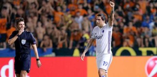 Fede Santander: «El Atlético, cuando quiere, puede jugar muy bien» FBL-EUR-C1-APOEL-COPENHAGEN