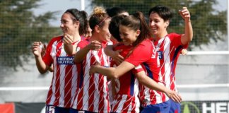 El Atleti Femenino se aúpa al liderato Atlético de Madrid Femenino - Valencia CF. Partido correspondiente a la Jornada 20 de la Liga Iberdrola.