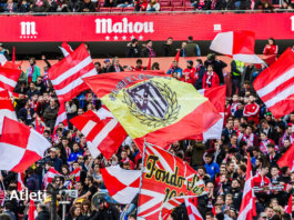 El escudo del Atleti grabado en el corazón